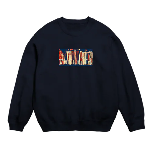 本棚 Crew Neck Sweatshirt