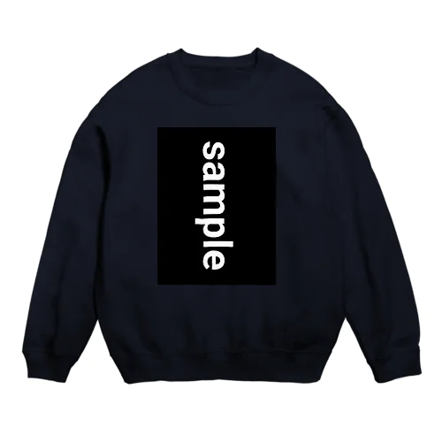 サンプル Crew Neck Sweatshirt