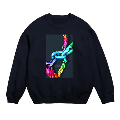 くさりレインボー4　sma Crew Neck Sweatshirt