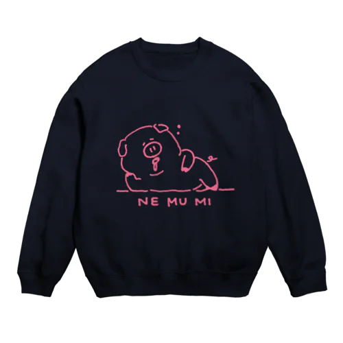 ねむみ Crew Neck Sweatshirt