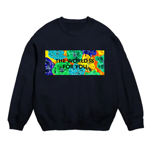 flower heart2021F-1 Crew Neck Sweatshirt