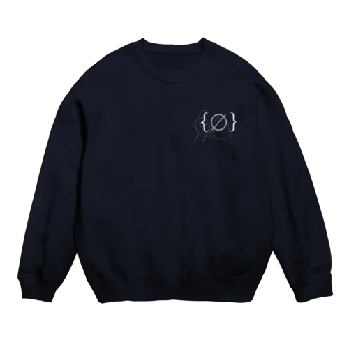 【濃色】blank Crew Neck Sweatshirt