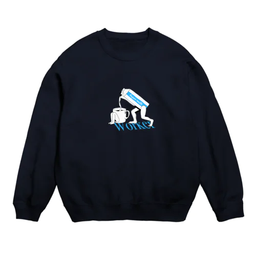 牛乳仕事人 Crew Neck Sweatshirt