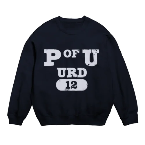 URAWAREDS calligraphy goods Crew Neck Sweatshirt