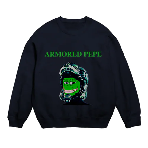 ARMORED PEPE Crew Neck Sweatshirt
