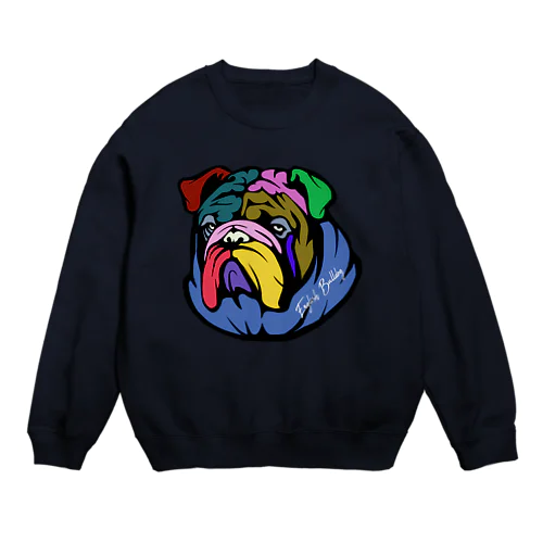 BULLDOG Crew Neck Sweatshirt