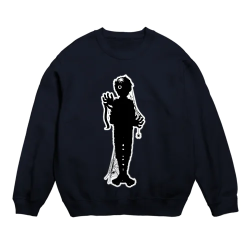 ホラーズシルエット(ミイラ男) Crew Neck Sweatshirt