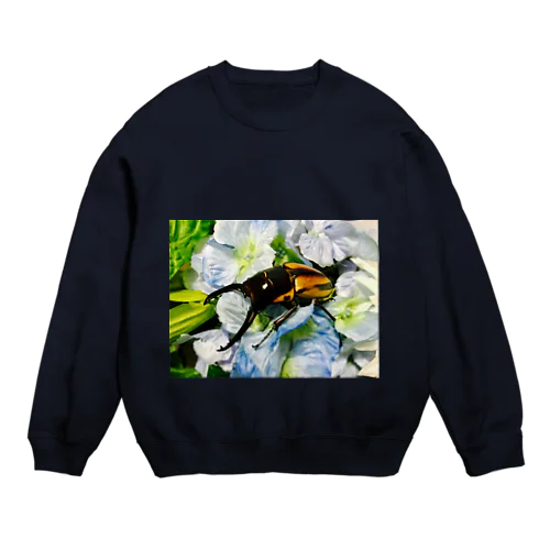 クワガタ ☆ファブリースノコギリ☆ Crew Neck Sweatshirt