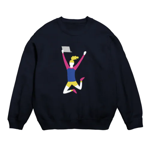 SONIC DE CODE / PCgirl Crew Neck Sweatshirt