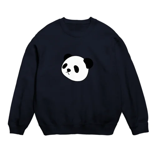 ちょっと横向きパンダくん Crew Neck Sweatshirt