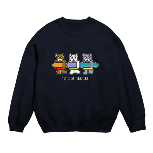 THE 3 BEARS(サーフィン) Crew Neck Sweatshirt