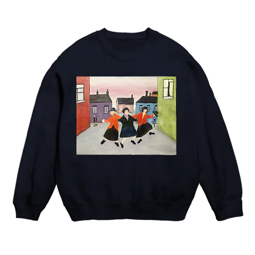 日本での色合い、空間そして時の中のラウリー：Lowry in Japanese color, space, and time Crew Neck Sweatshirt