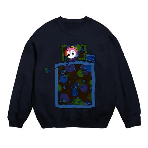 くらやみスマホ依存 Crew Neck Sweatshirt