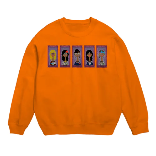 memoriputのキャラクター27 Crew Neck Sweatshirt