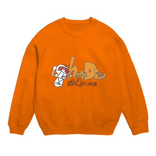 スーパーヒーロー　oh mon Dieu Crew Neck Sweatshirt