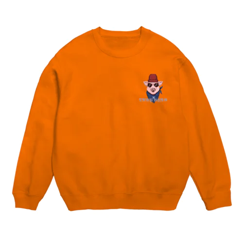 pig Crew Neck Sweatshirt