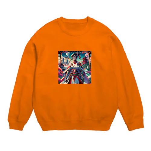 ネオサイバーパンク　 Crew Neck Sweatshirt