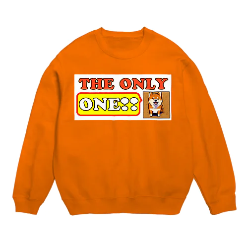 THE ONLY ONE❢❢ 『柴犬の子ども』 Crew Neck Sweatshirt