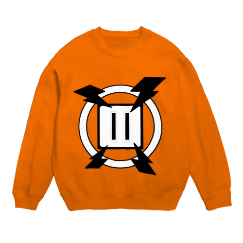 Leakage（モノトーン） Crew Neck Sweatshirt