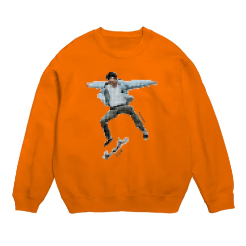 【アパレル】#3 モザイク タイル スケートボーダーズ (mosaic tile skate boarders)  Crew Neck Sweatshirt