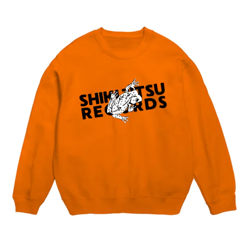 式日レコード／モノクロフロッグ Crew Neck Sweatshirt