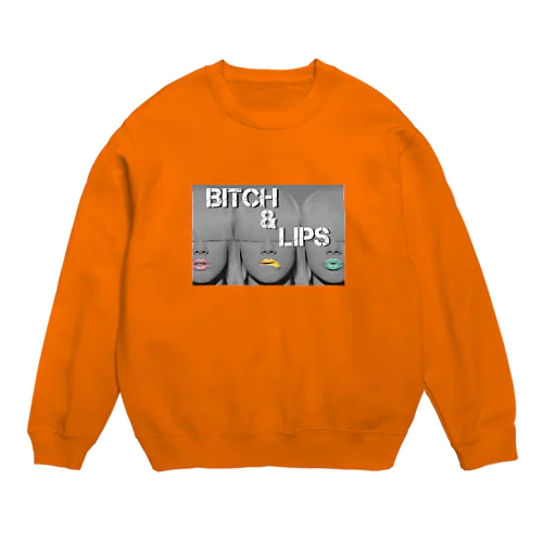 Bitch&LIPS Crew Neck Sweatshirt