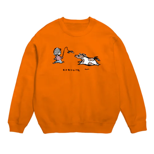 exercise Crew Neck Sweatshirt