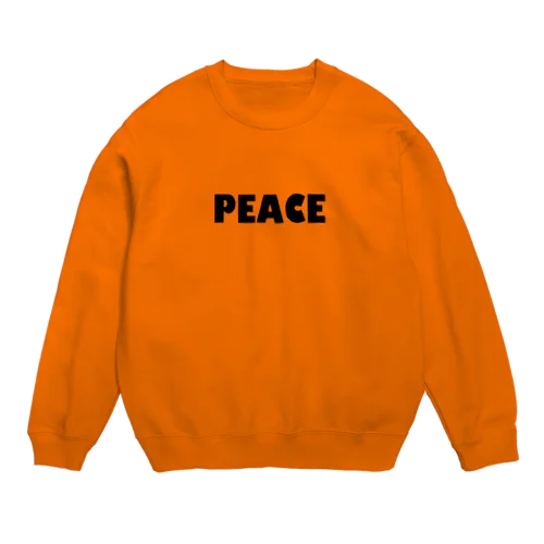 PEAcE Crew Neck Sweatshirt