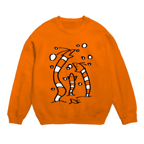 えびアナゴ丸 Crew Neck Sweatshirt