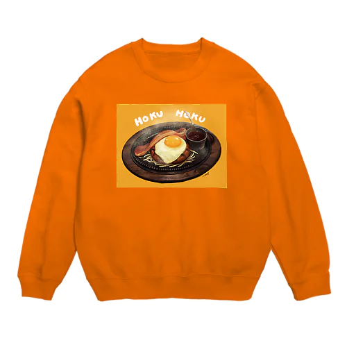 HOKUHOKUハンバーグ Crew Neck Sweatshirt