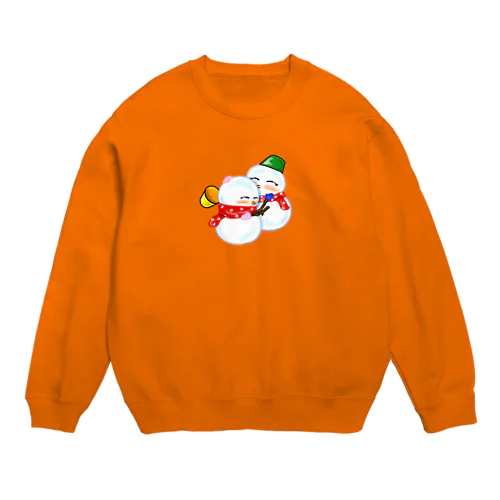 雪だるちゃん Crew Neck Sweatshirt