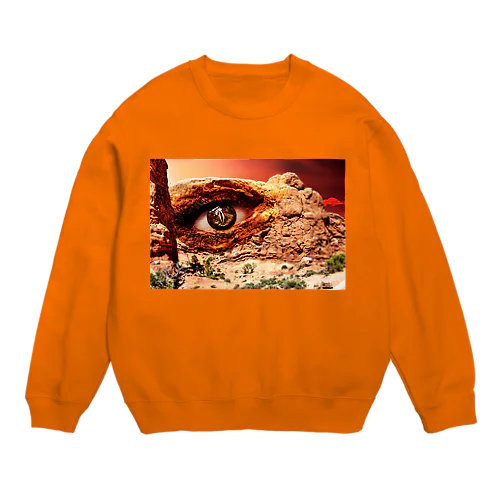  Godzilla rock Crew Neck Sweatshirt