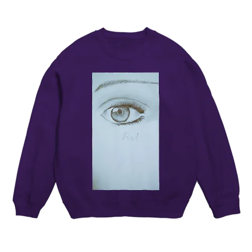 unbalance Crew Neck Sweatshirt