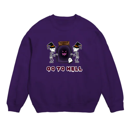 地獄へようこそ Crew Neck Sweatshirt