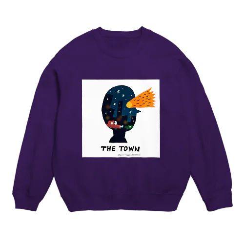 thetown_sq Crew Neck Sweatshirt