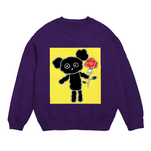 Black bear Crew Neck Sweatshirt