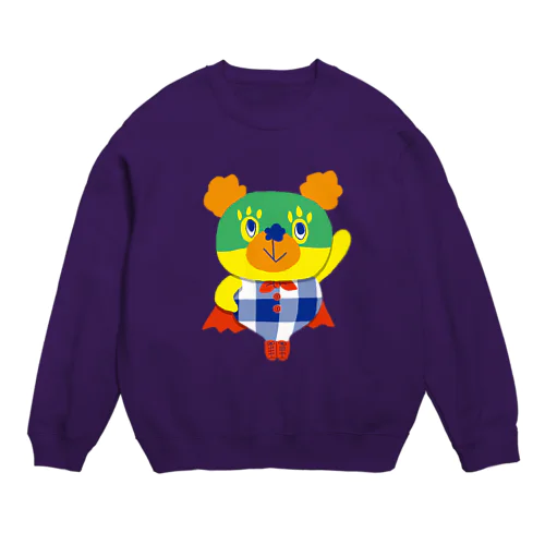 くまさんスウェット Crew Neck Sweatshirt