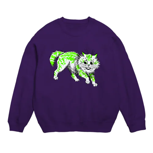 ルイス・ウェインのねこ Crew Neck Sweatshirt