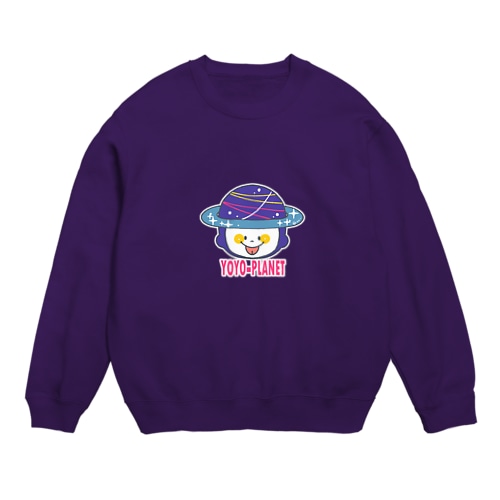 ヨーヨープラネット Crew Neck Sweatshirt