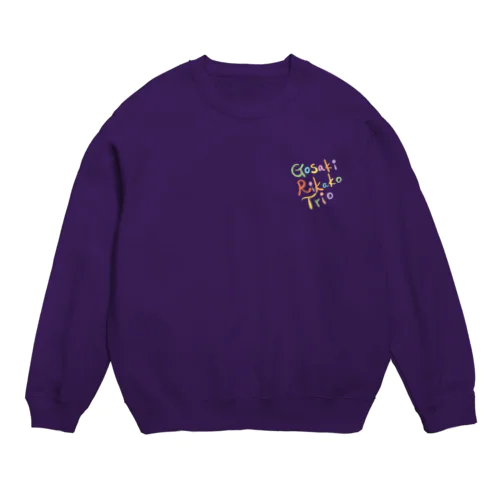 文字ロゴ(パステル) Crew Neck Sweatshirt