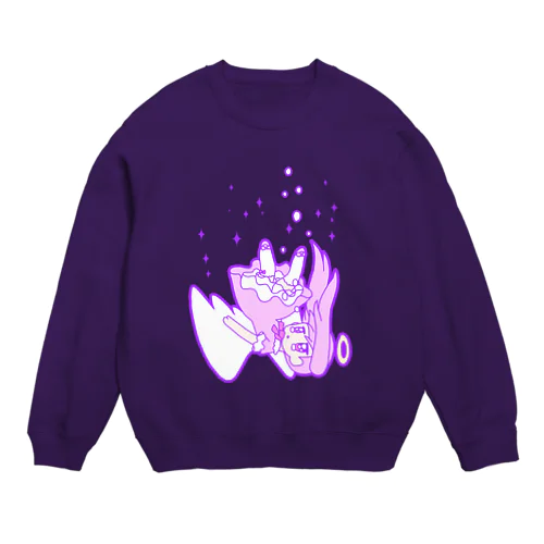 ゆめかわ天使ちゃん Crew Neck Sweatshirt