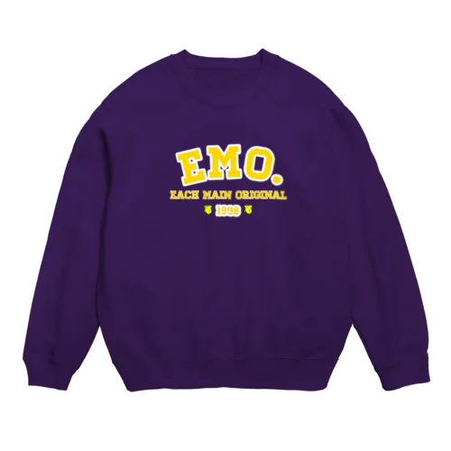 Emo. カレッジロゴスウェット Crew Neck Sweatshirt