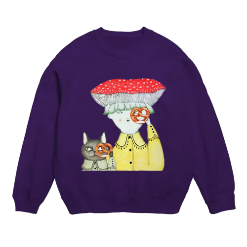 ブレッツェル Crew Neck Sweatshirt