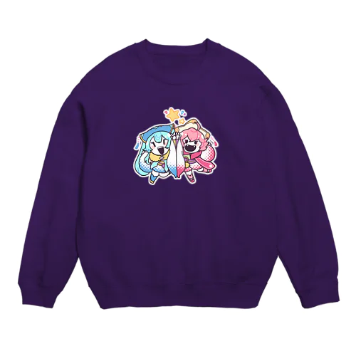 ふたりはフジヨシ☆シスターズ！ Crew Neck Sweatshirt