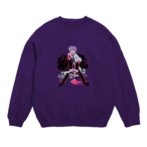 失恋社畜 Crew Neck Sweatshirt