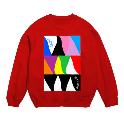 新しい波 Crew Neck Sweatshirt