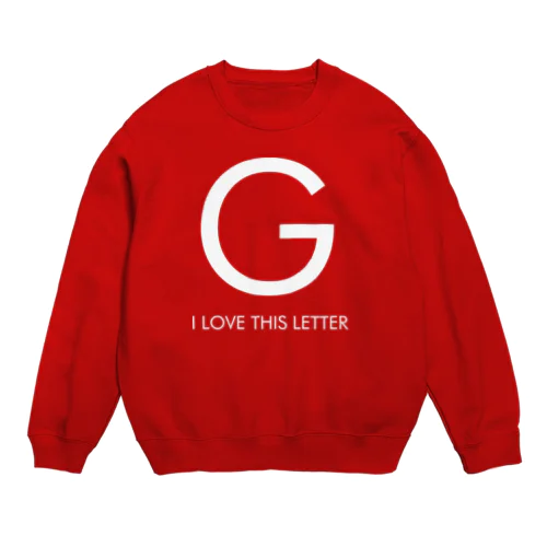 I LOVE G Crew Neck Sweatshirt