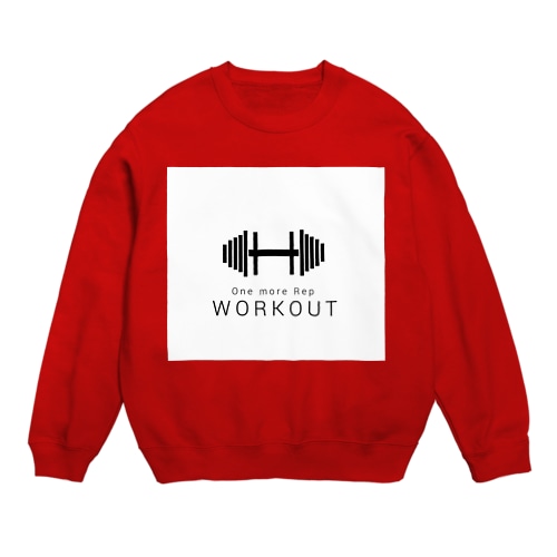 One more rep workout  Crew Neck Sweatshirt