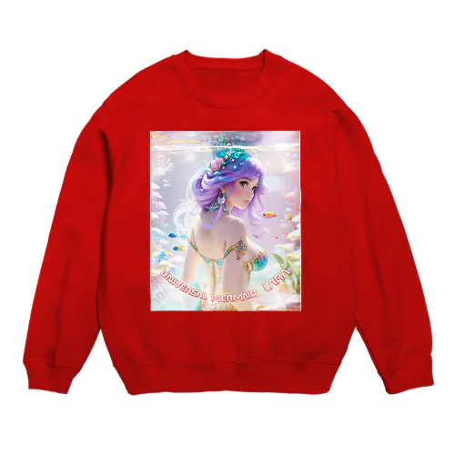 universal mermaid  LARA Crew Neck Sweatshirt