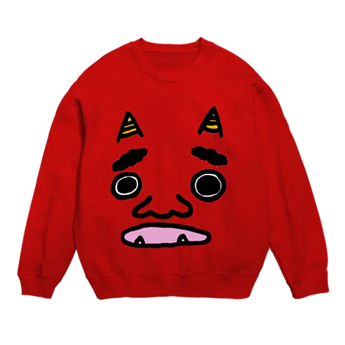 鬼。 Crew Neck Sweatshirt